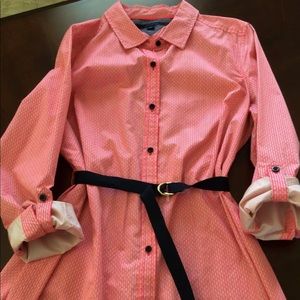 Long sleeve cotton summer dress